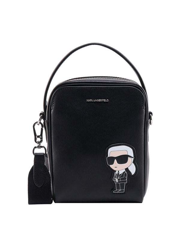 Karl Lagerfeld Sac Porté Épaule - Noir