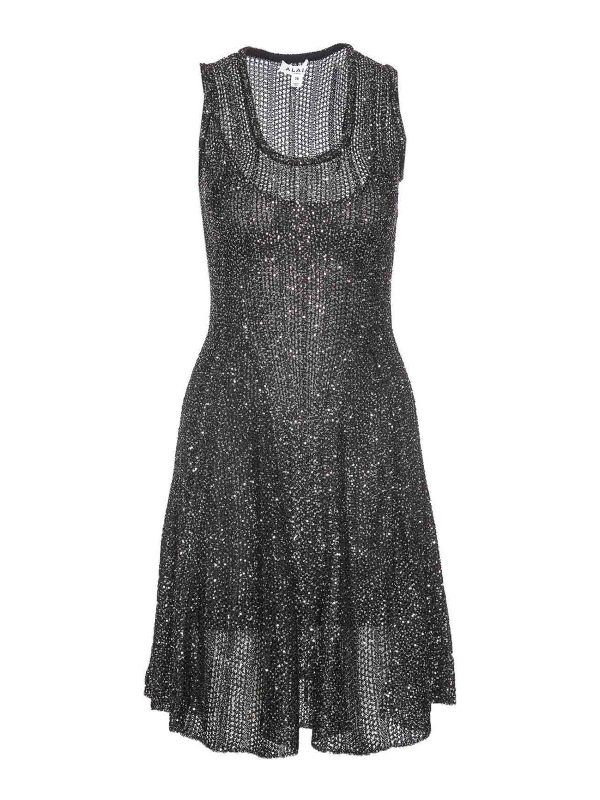 Alaïa Robe Au Genou - Gris