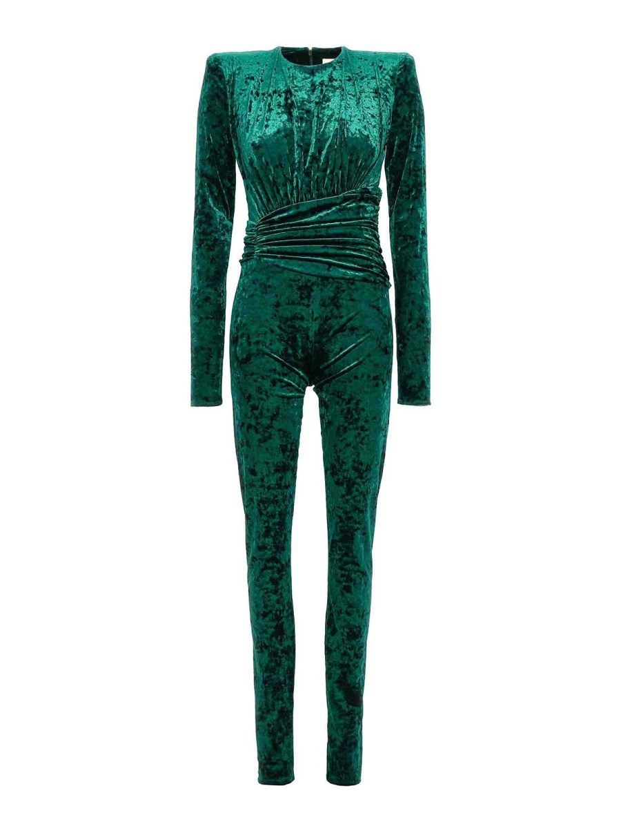 Alexandre Vauthier Jumpsuit- Vert