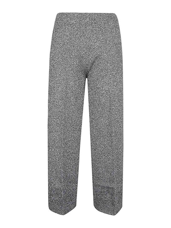 Circus Hotel Pantalon à jambes larges en viscose