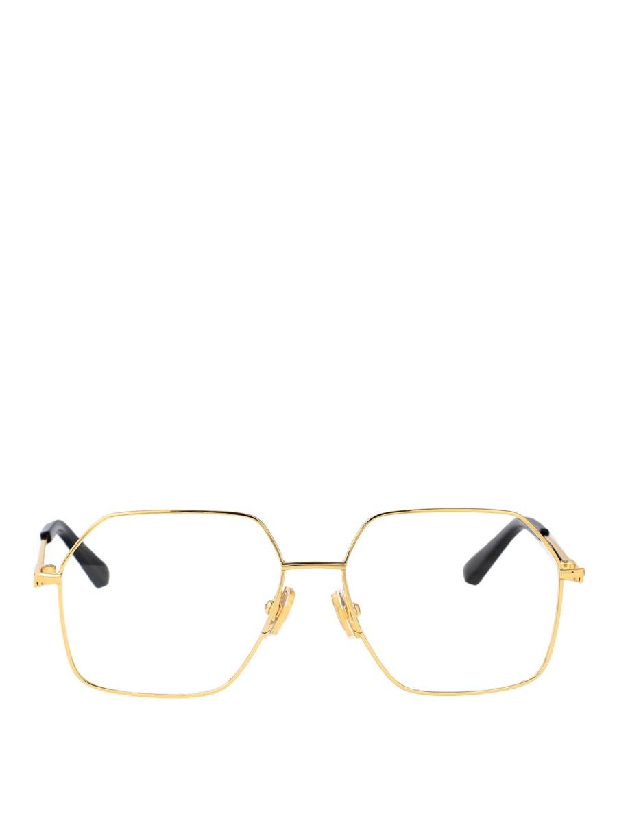 Bottega Veneta Lunettes De Soleil - Or