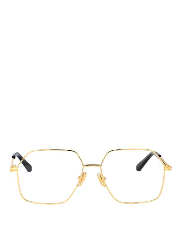 Bottega Veneta Lunettes De Soleil - Or