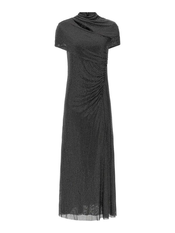 Self Portrait Maxi Robe - Gris