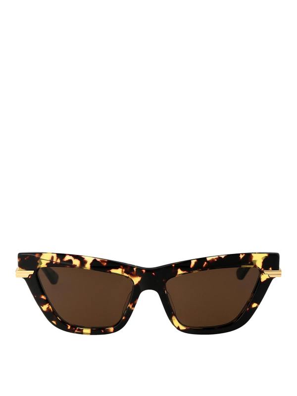 Bottega Veneta Lunettes De Soleil - Marron