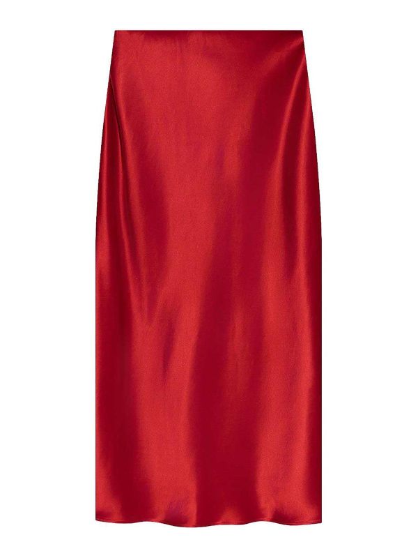 By Malene Birger Jupe Longue - Rouge