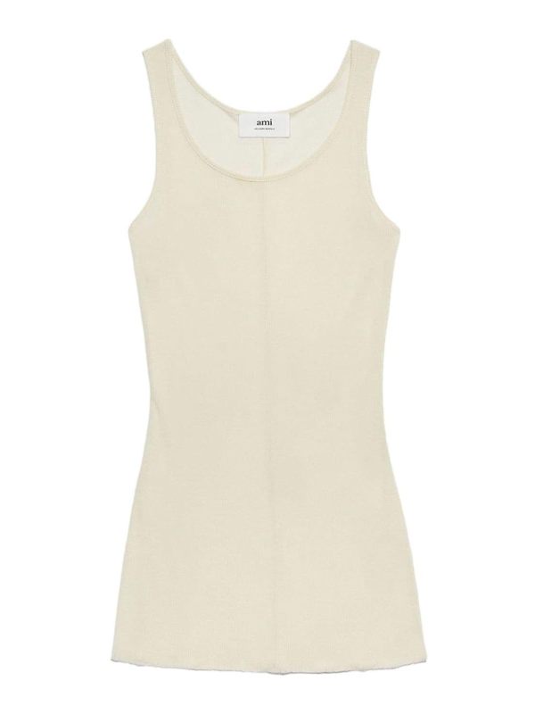 Ami Paris Top - Blanc