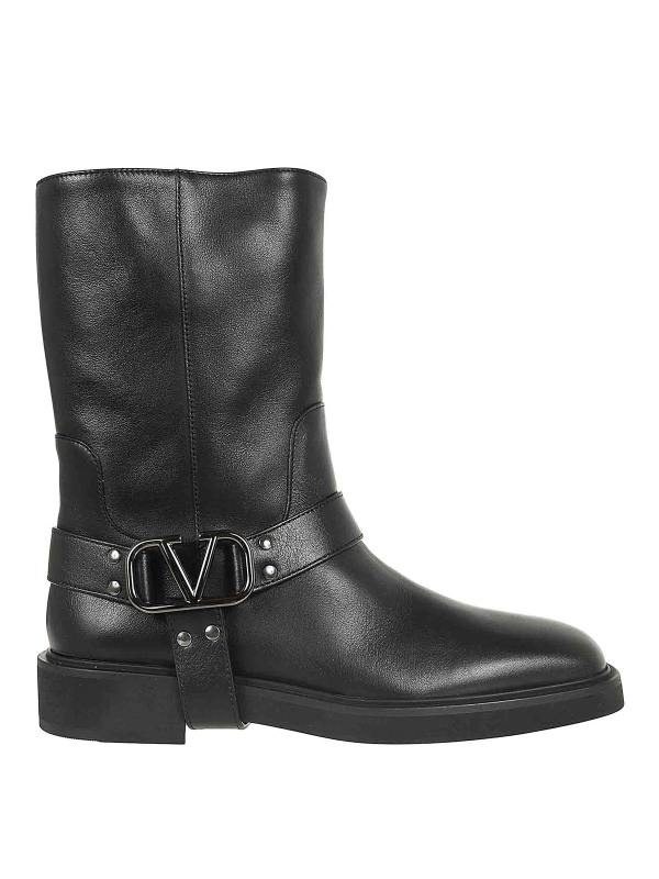 Valentino Garavani Bottes - Noir