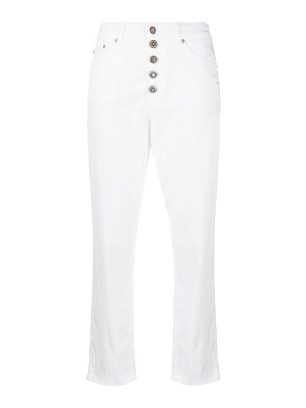 Dondup Jean Droit - Blanc