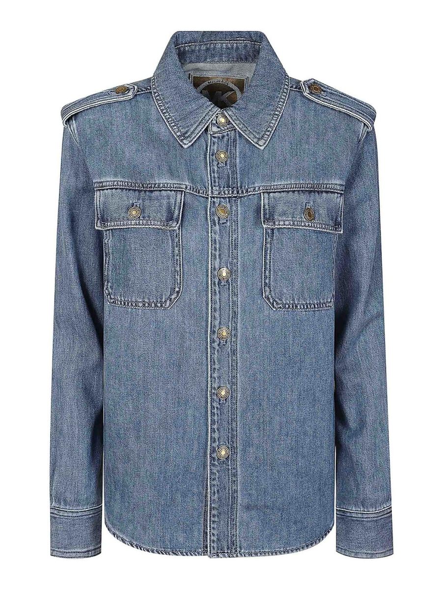 Michael Kors Chemise - Bleu