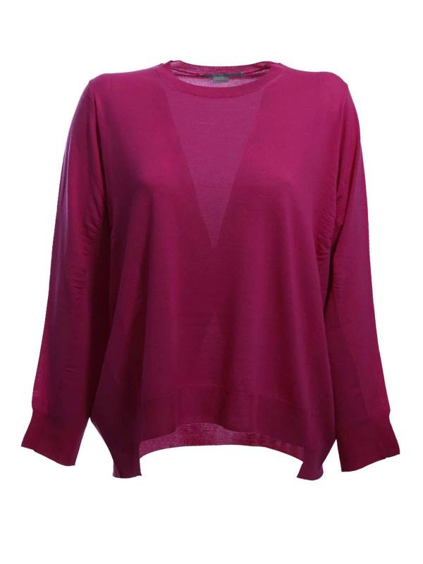 Stella Mccartney Pull Col Rond - Fuchsia