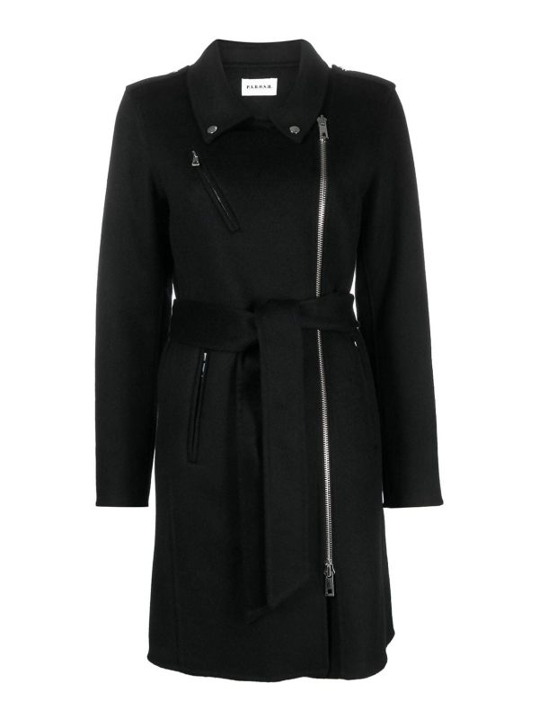P. A.R. O.S. H. Manteau Court - Noir