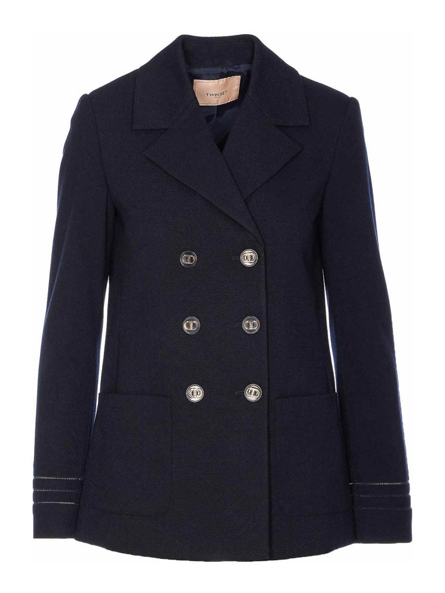 Twinset Veste Casual - Bleu