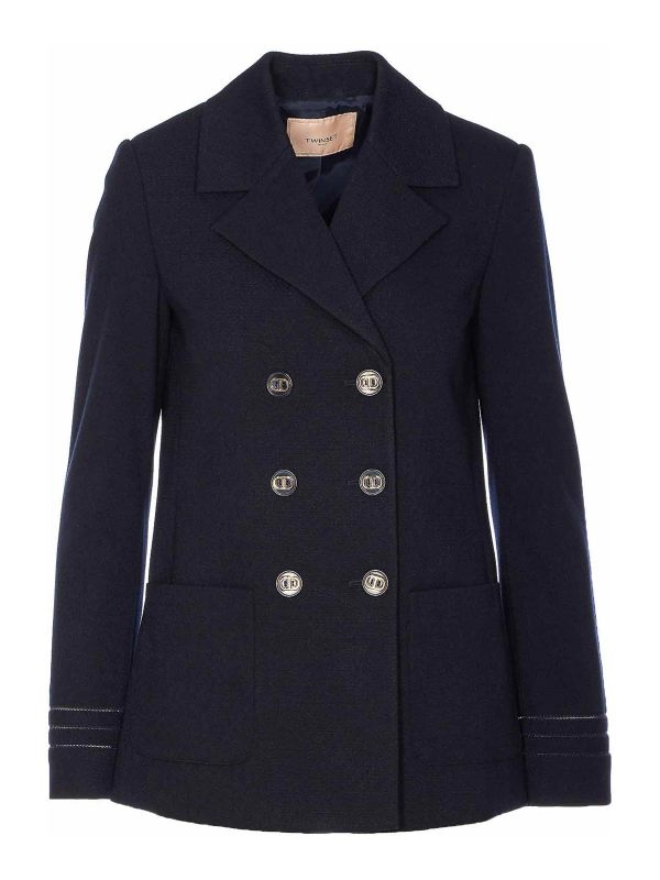 Twinset Veste Casual - Bleu