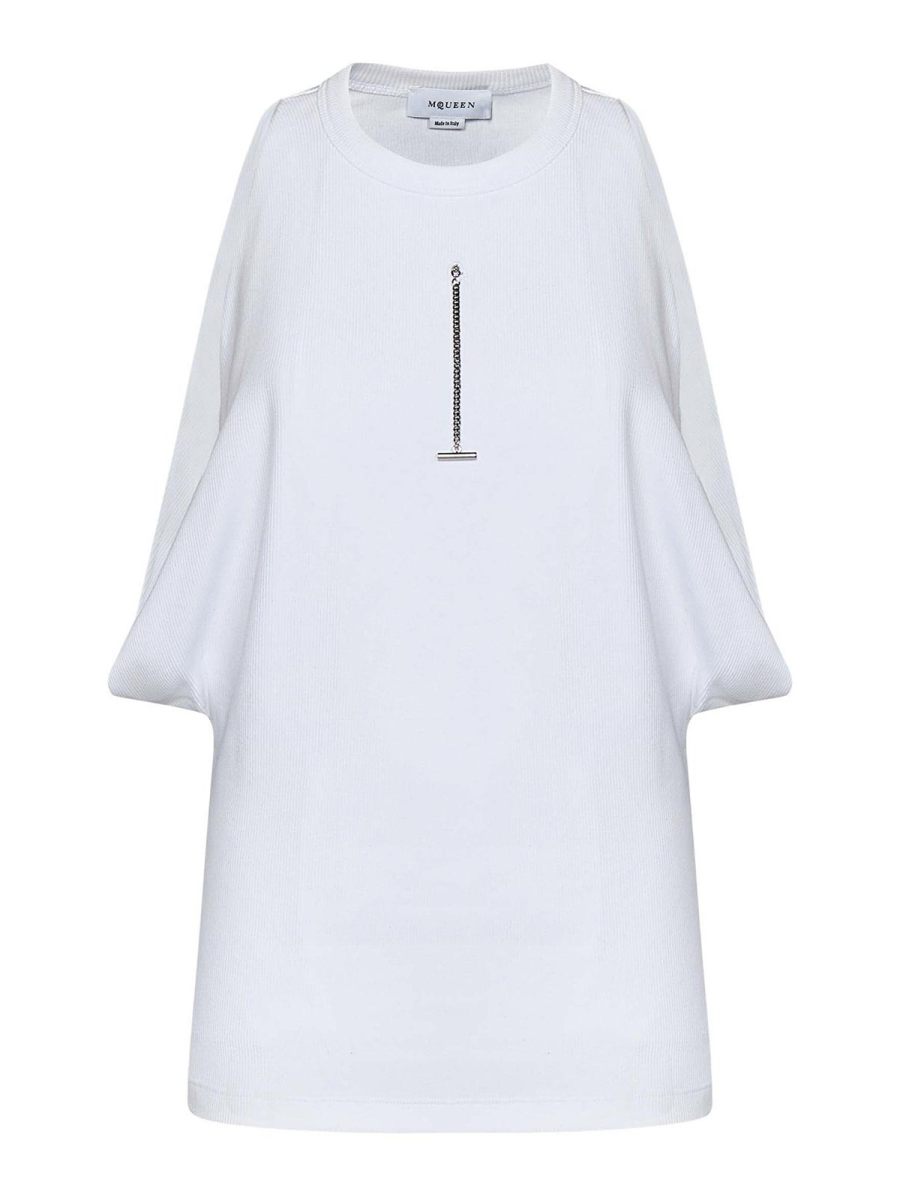 Alexander Mcqueen Top - Blanc
