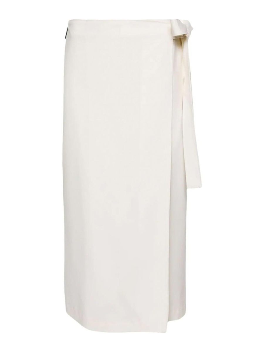 M. S.G. M. Jupe Midi - Blanc