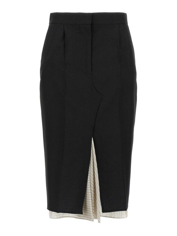 Marni Jupe Midi - Noir