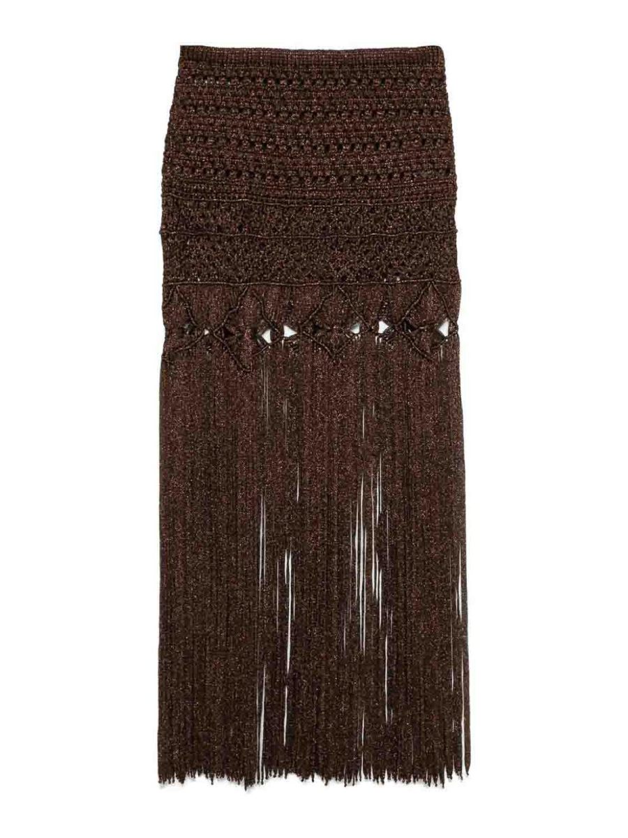 Alanui Jupe Midi - Marron