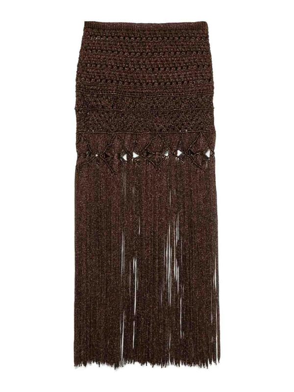 Alanui Jupe Midi - Marron