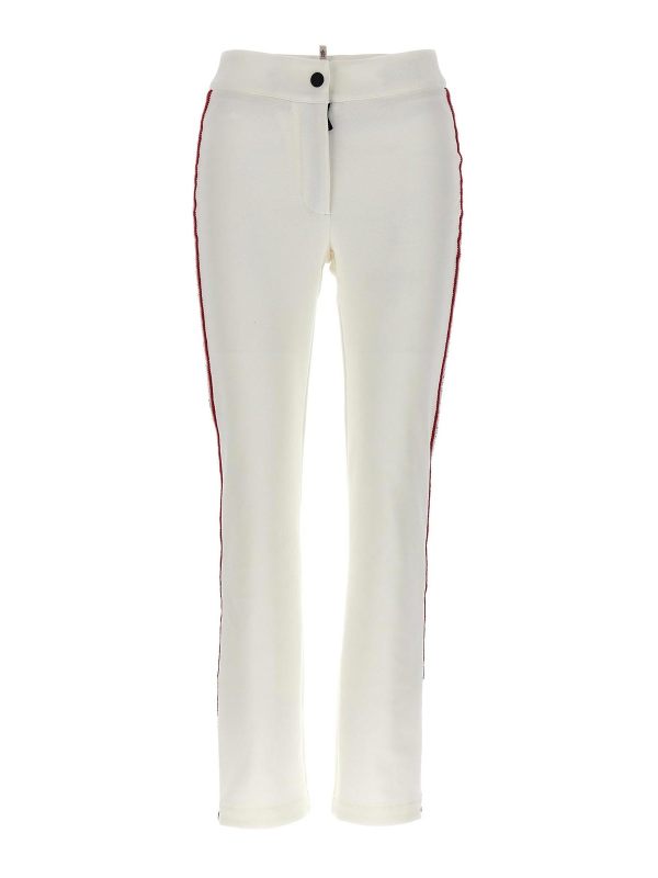 Moncler Pantalons Décontractés - Blanc