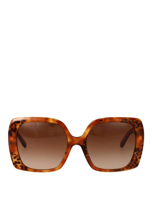 Dolce & Gabbana Lunettes De Soleil - Marron
