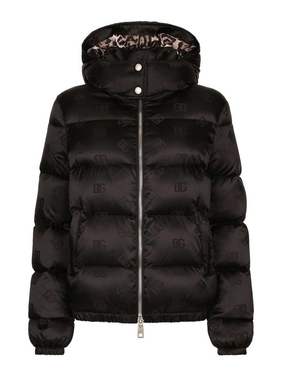 Dolce & Gabbana Blouson Rembourré - Noir