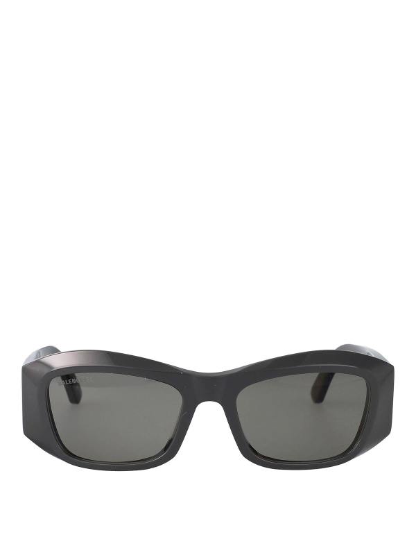 Balenciaga Lunettes De Soleil - Gris
