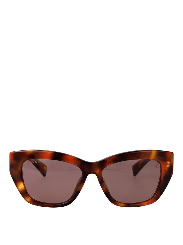 Gucci Lunettes De Soleil - Marron