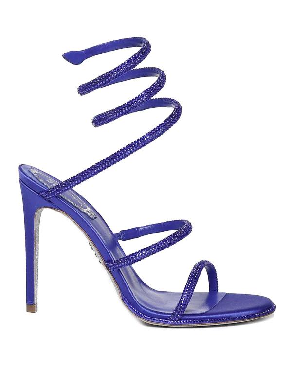 Rene Caovilla Sandales - Bleu
