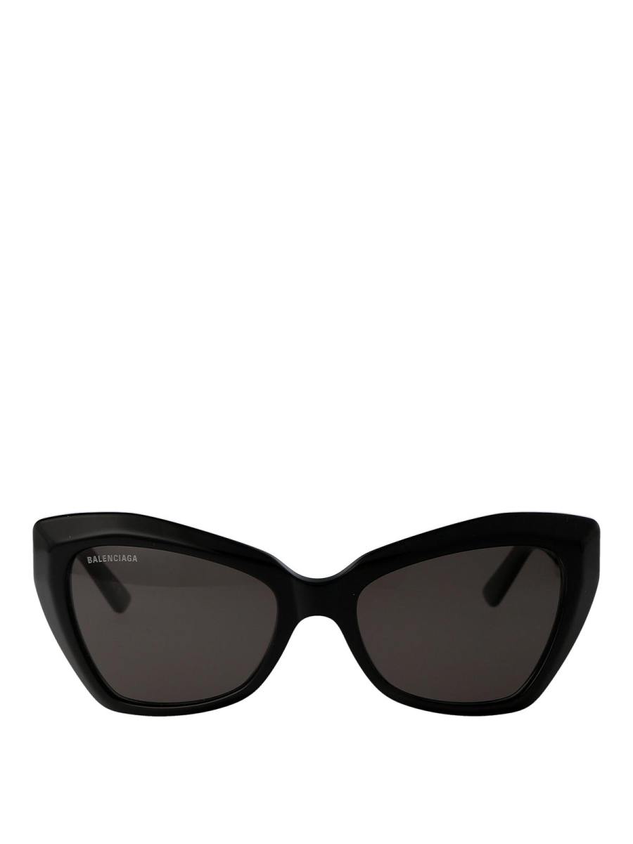 Balenciaga Lunettes De Soleil - Noir