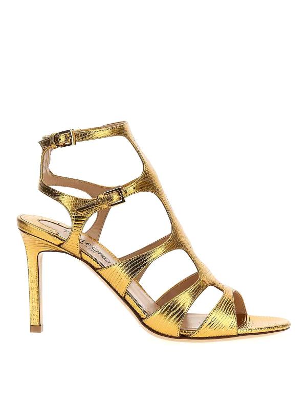 Tom Ford Sandales - Or