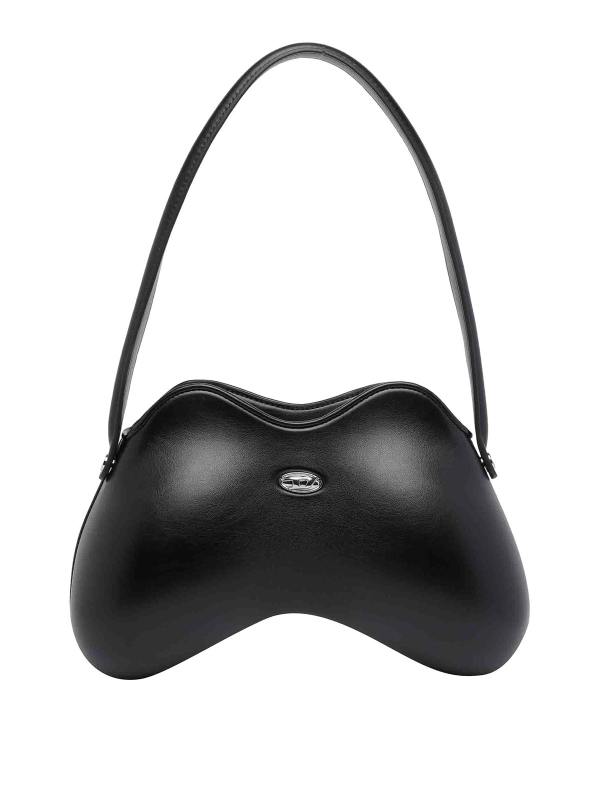 Diesel Sac Porté Épaule - Noir
