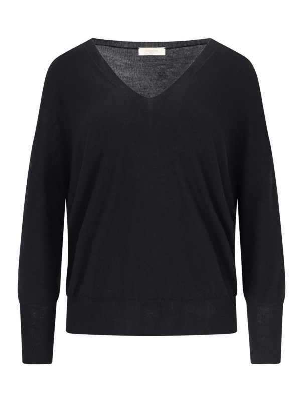 Zanone Pull Col Bateau - Noir