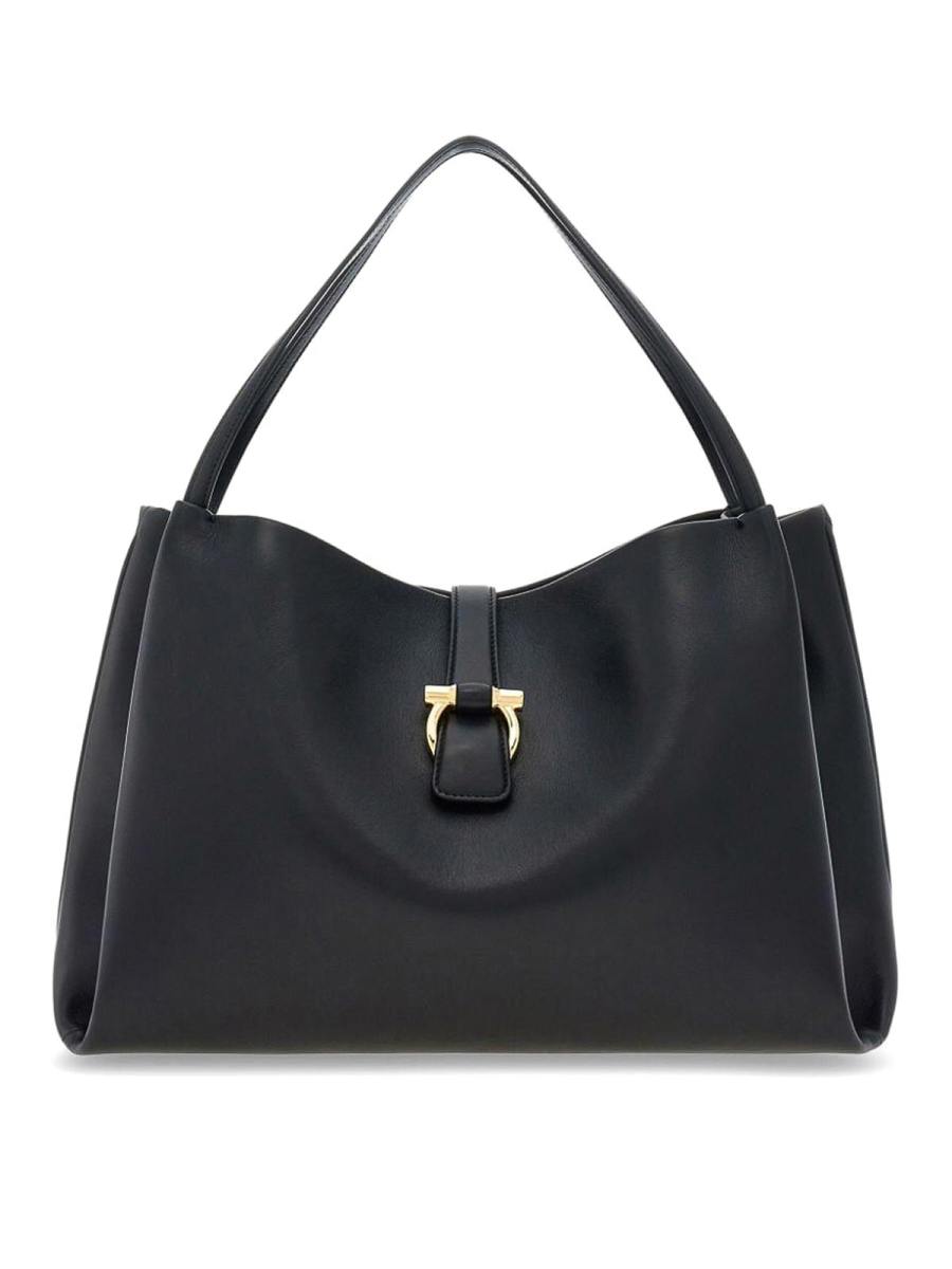 Salvatore Ferragamo Sac Bandoulière - Noir