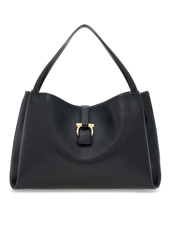 Salvatore Ferragamo Sac Bandoulière - Noir