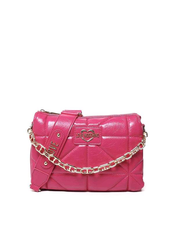 Love Moschino Sac Porté Épaule - Fuchsia