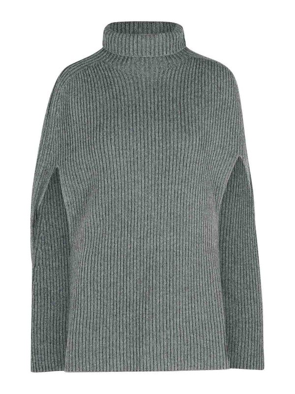 Jil Sander Pull Col Roulé - Gris