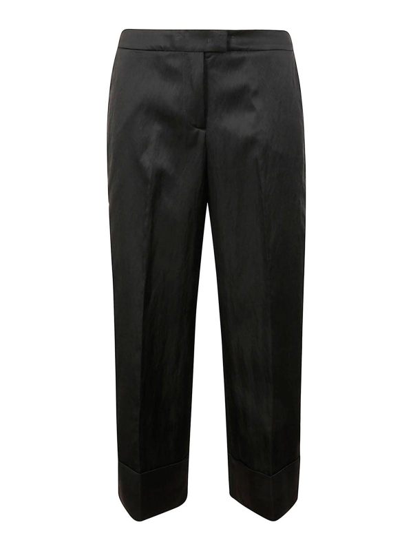 Pt Torino Pantalons Décontractés - Noir