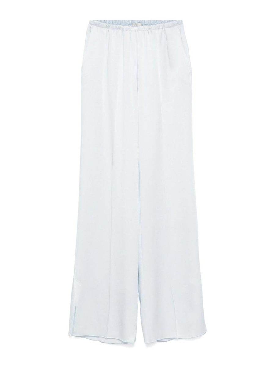 Forte Forte Pantalons Décontractés - Bleu Clair