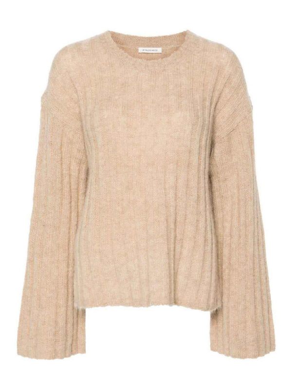 By Malene Birger Pull Col Rond - Beige