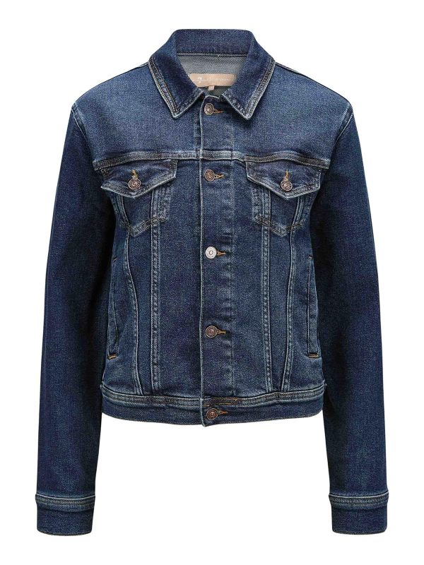 7 For All Mankind Veste En Jean - Bleu