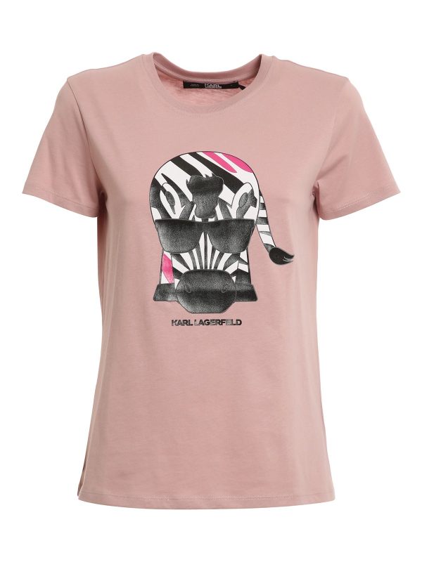 Karl Lagerfeld T-Shirt - Rose Clair
