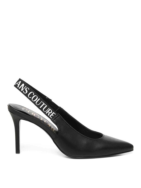 Versace Jeans Chaussures À Talon - Noir