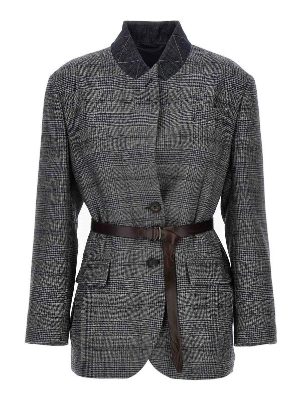Brunello Cucinelli Blazer - Gris