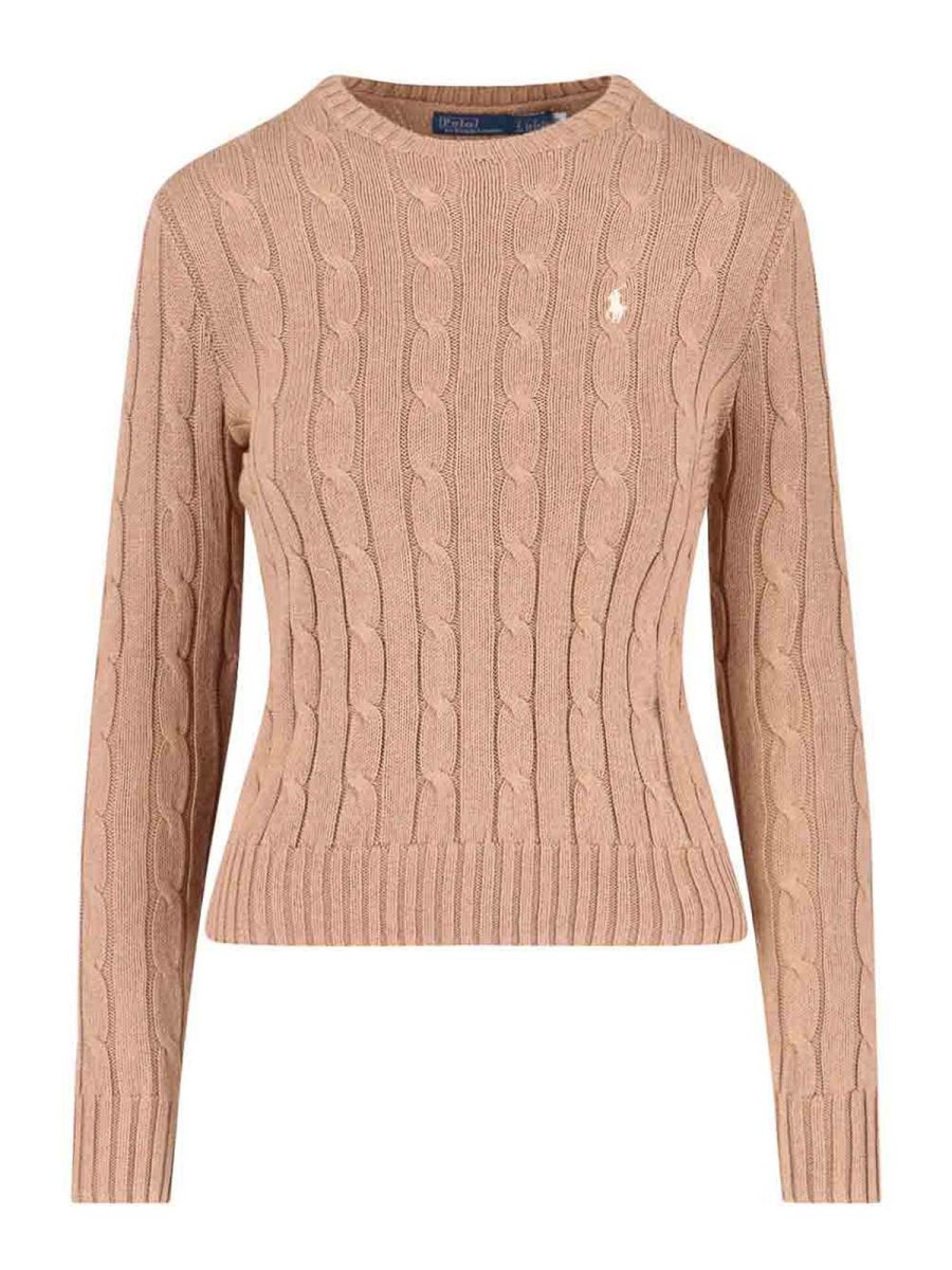 Polo Ralph Lauren Pull Col Bateau - Beige