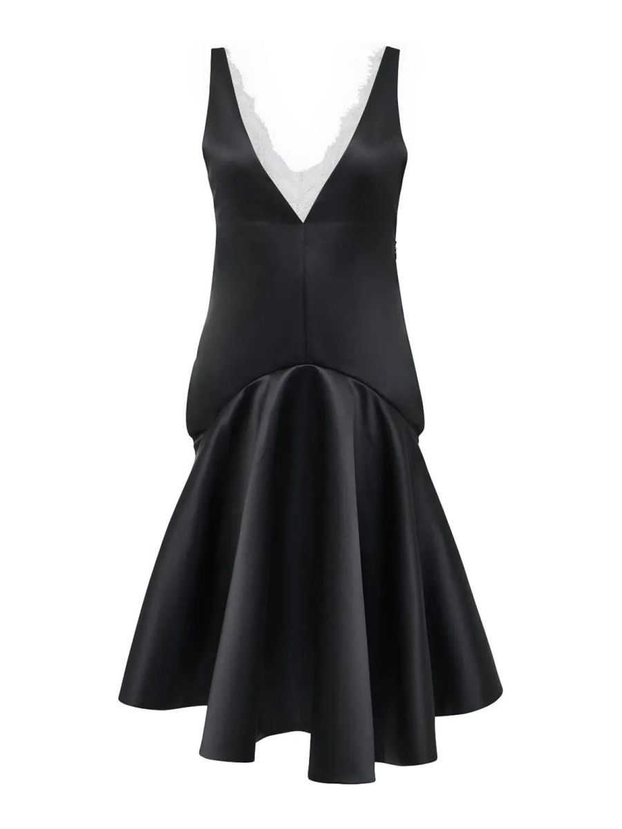 J. W. Anderson Robe Au Genou - Noir