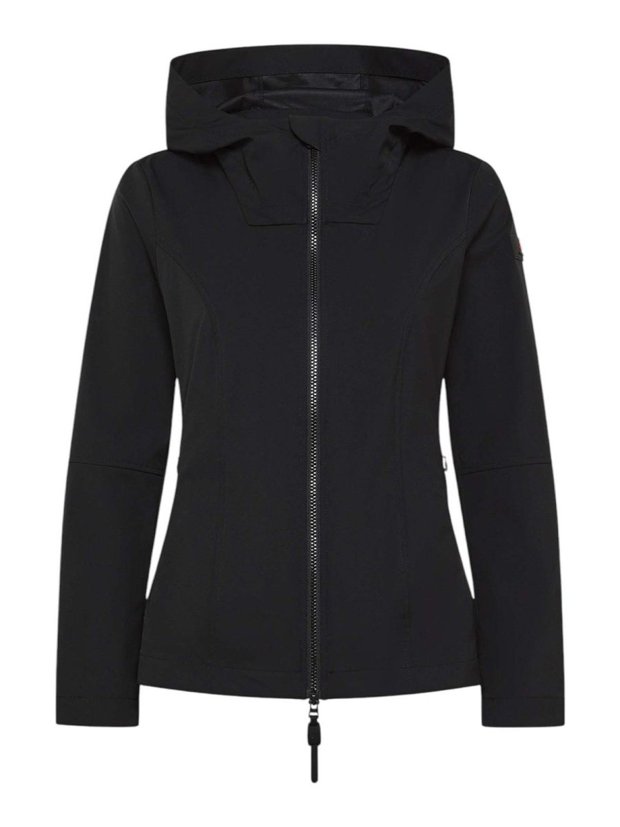Peuterey Manteau Au Genou - Noir