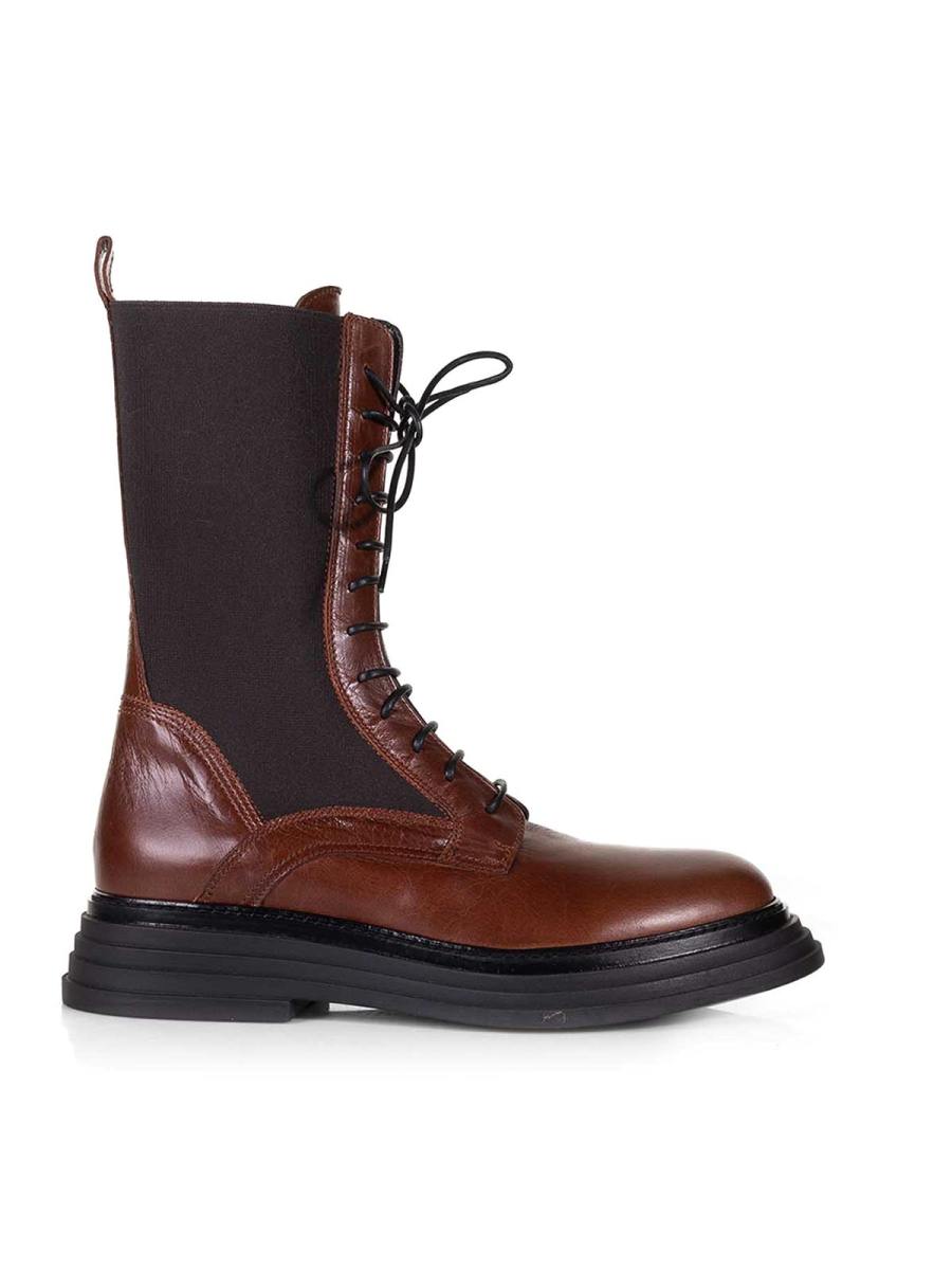 Laura Bellariva Bottines - Marron