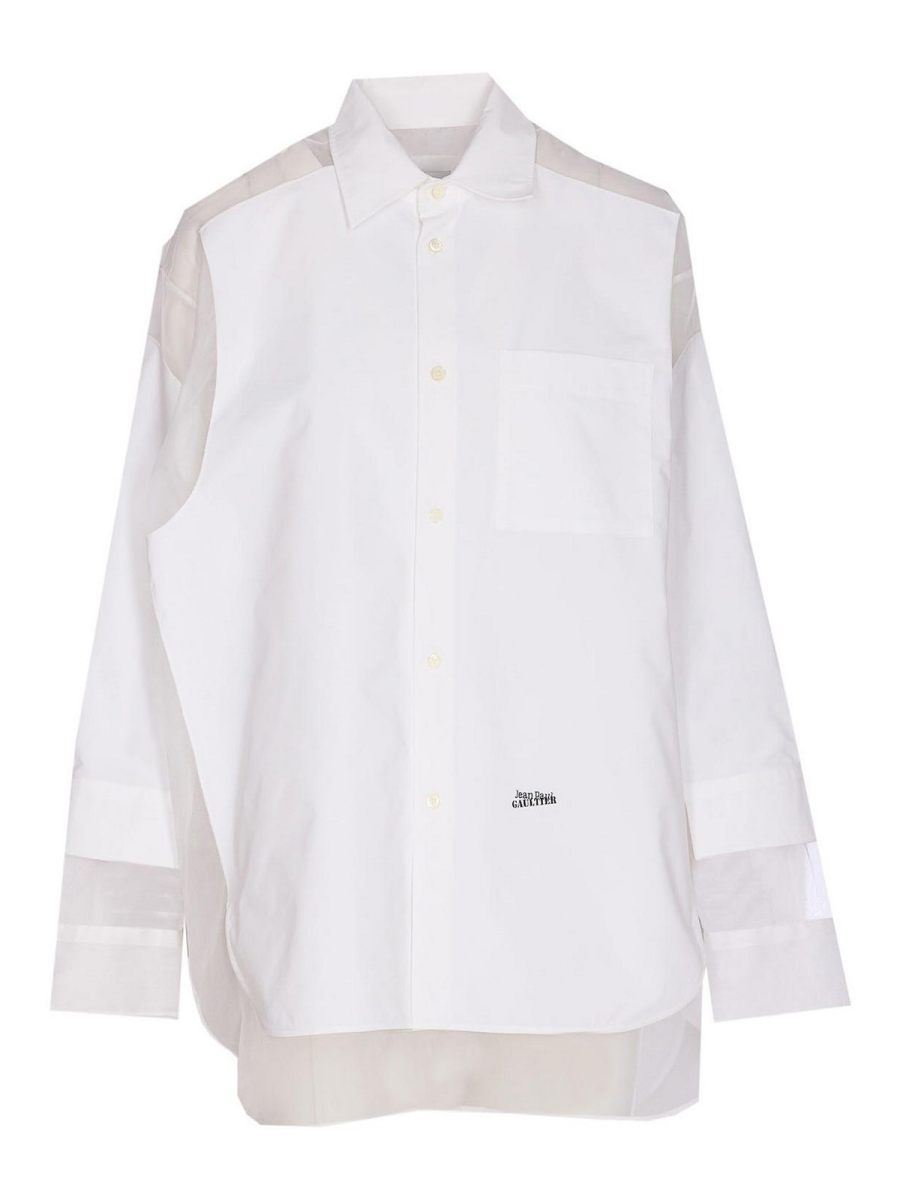 Jean Paul Gaultier Chemise - Blanc