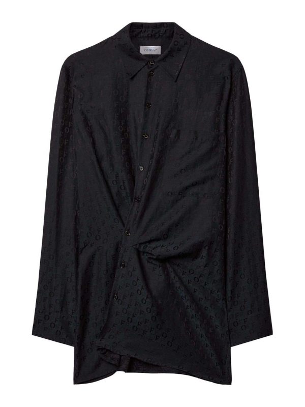 Off-White Robe Courte - Noir