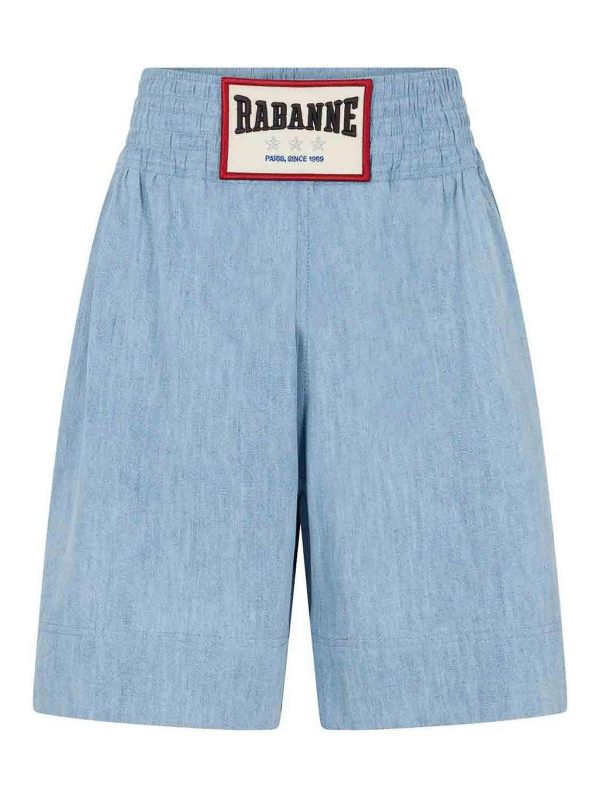 Rabanne Robe Courte - Denim